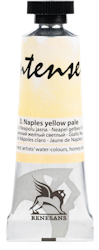 Renesans-extrafine watercolours in tubes 15 ml-03-NAPLES YELLOW PALE