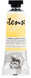 Renesans-extrafine watercolours in tubes 15 ml-04-NAPLES YELLOW DEEP