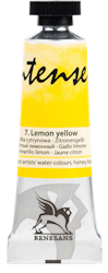 Renesans-extrafine watercolours in tubes 15 ml-07-LEMON YELLOW