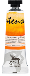 Renesans-extrafine watercolours in tubes 15 ml-12-TRANSPARENT GOLD OCHRE