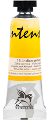 Renesans-extrafine watercolours in tubes 15 ml-15-INDIAN YELLOW
