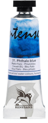 Renesans-extrafine watercolours in tubes 15 ml-31-PHTHALO BLUE