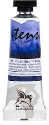 Renesans-extrafine watercolours in tubes 15 ml-34-INDANTHRONE BLUE