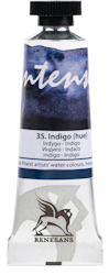 Renesans-extrafine watercolours in tubes 15 ml-35-INDIGO