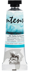 Renesans-extrafine watercolours in tubes 15 ml-38-HELIO TURQUOISE