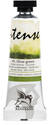 Renesans-extrafine watercolours in tubes 15 ml-45-OLIVE GREEN