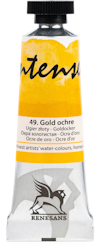 Renesans-extrafine watercolours in tubes 15 ml-49-GOLD OCHRE