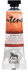 Renesans-extrafine watercolours in tubes 15 ml-56-MARS BROWN