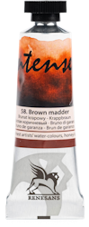 Renesans-extrafine watercolours in tubes 15 ml-58-BROWN MADDER