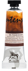 Renesans-extrafine watercolours in tubes 15 ml-60-POLISH BROWN