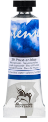 Renesans-extrafine watercolours in tubes 15 ml-29-PRUSSIAN BLUE
