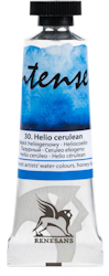 Renesans-extrafine watercolours in tubes 15 ml-30- HELIO CERULEAN