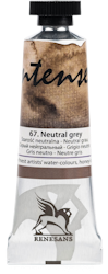 Renesans-extrafine watercolours in tubes 15 ml-67-NEUTRAL GREY