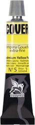 Renesans-Cover tempera gouache extrafine in tubes 20 ml -05-Cadmium yellow pale