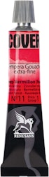 Renesans-Cover tempera gouache extrafine in tubes 20 ml -11-Deep vermilion