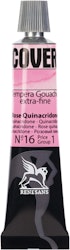 Renesans-Cover tempera gouache extrafine in tubes 20 ml -16-Rose quinacridone