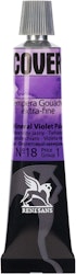 Renesans-Cover tempera gouache extrafine in tubes 20 ml -18-Mineral violet pale
