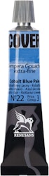Renesans-Cover tempera gouache extrafine in tubes 20 ml -22-Cobalt blue pale