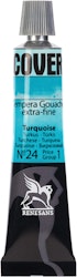 Renesans-Cover tempera gouache extrafine in tubes 20 ml -24-Turquoise