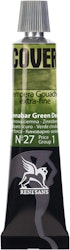 Renesans-Cover tempera gouache extrafine in tubes 20 ml -27-Cinnabar green deep