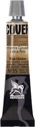 Renesans-Cover tempera gouache extrafine in tubes 20 ml -35-Raw umber