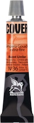 Renesans-Cover tempera gouache extrafine in tubes 20 ml -36-Burnt umber