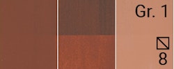 Renesans-Cover tempera gouache extrafine in tubes 20 ml -36-Burnt umber