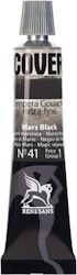Renesans-Cover tempera gouache extrafine in tubes 20 ml -41-Mars black