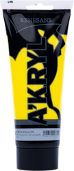 Renesans-A'kryl satin 200 ML-04-LEMON YELLOW