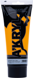 Renesans-A'kryl satin 200 ML-06-DEEP YELLOW