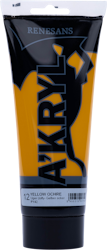 Renesans-A'kryl satin 200 ML-12-YELLOW OCHRE