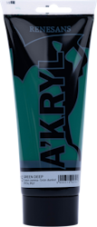 Renesans-A'kryl satin 200 ML-15-DEEP GREEN