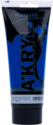 Renesans-A'kryl satin 200 ML-20-PHTHALO BLUE