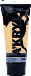 Renesans-A'kryl satin 200 ML-34-PASTEL IVORY