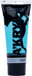 Renesans-A'kryl satin 200 ML-39-TURQUOISE BLUE