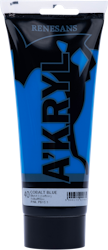 Renesans-A'kryl satin 200 ML-40-COBALT BLUE (PHTHALO)