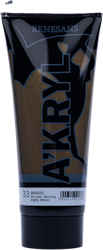 Renesans-A'kryl Metallic 200 ML-33-BRASS