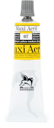 Renesans-MAXI akryl gloss 60 ML-07-CADMIUM YELLOW MEDIUM (HUE)