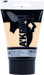 Renesans-A'kryl satin 100 ML-34-PASTEL IVORY
