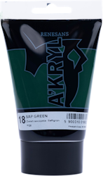 Renesans-A'kryl satin 100 ML-18-SAP GREEN
