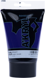 Renesans-A'kryl satin 100 ML-23-VIOLET