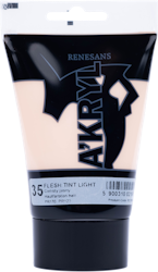 Renesans-A'kryl satin 100 ML-35-FLESH TINT LIGHT