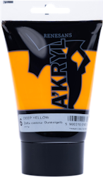 Renesans-A'kryl satin 100 ML-06-DEEP YELLOW