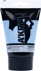 Renesans-A'kryl satin 100 ML-42-RENESANS BLUE
