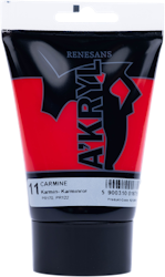 Renesans-A'kryl satin 100 ML-11-CARMINE