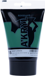 Renesans-A'kryl satin 100 ML-15-DEEP GREEN