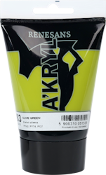 Renesans-A'kryl satin 100 ML-83-OLIVE GREEN