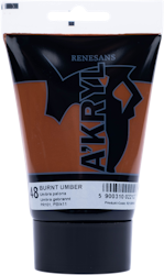 Renesans-A'kryl satin 100 ML-48-BURNT UMBER