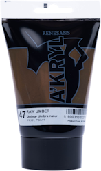 Renesans-A'kryl satin 100 ML-47-RAW UMBER