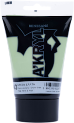 Renesans-A'kryl satin 100 ML-43-GREEN EARTH
